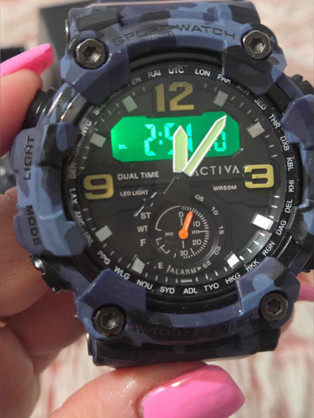 Activa X Invicta BlackOps Digital Men’s